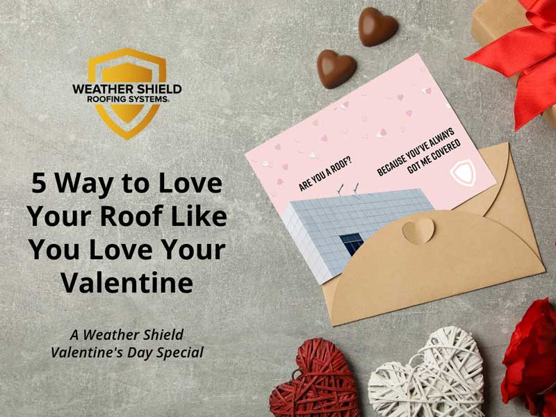 5 Ways to Love Your Commercial Roof Like You Love Your Valentine