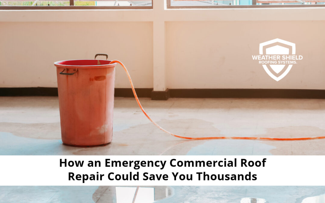 How an Emergency Commercial Roof Repair Could Save You Thousands