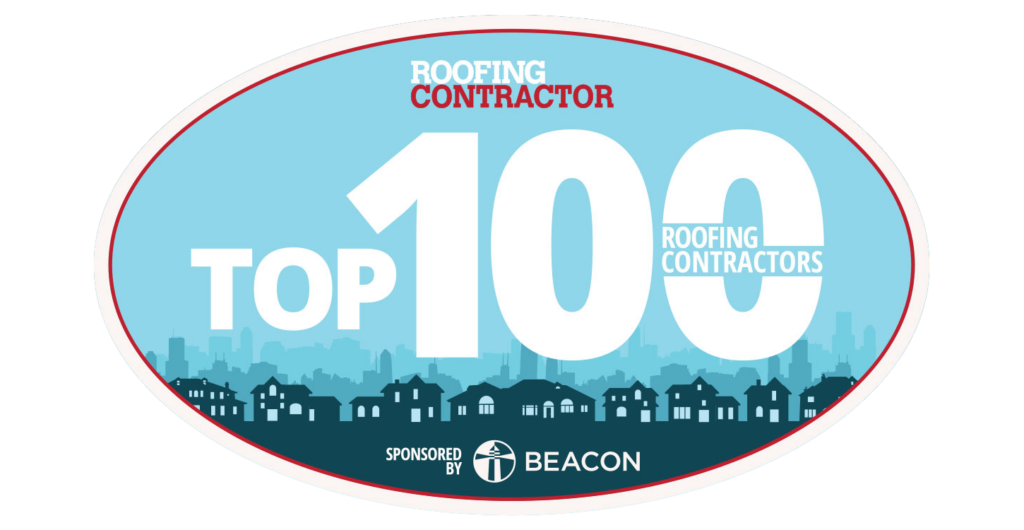 Weather Shield Roofing Systems named one of the Top 100 Roofing Contractors in 2023 for our services