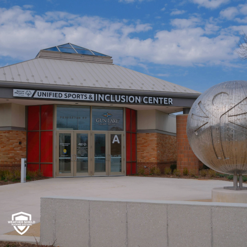 Special Olympics Unified Sports & Inclusion Center provided by Weather Shield Roofing Systems located in Grand Rapids