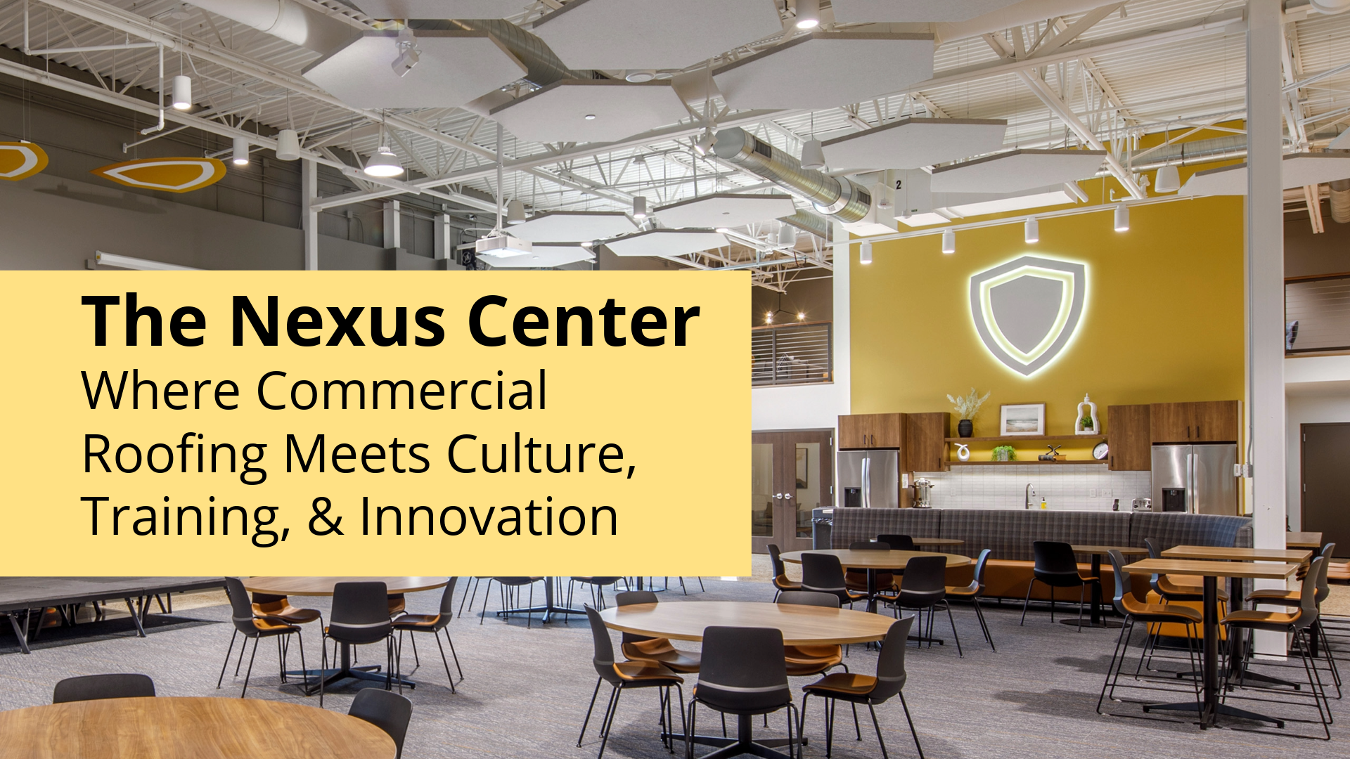 Weather Shield Roofing Systems is excited to showcase our new Nexus Center: where Commercial Roofing Meets Culture, Training, and Innovation