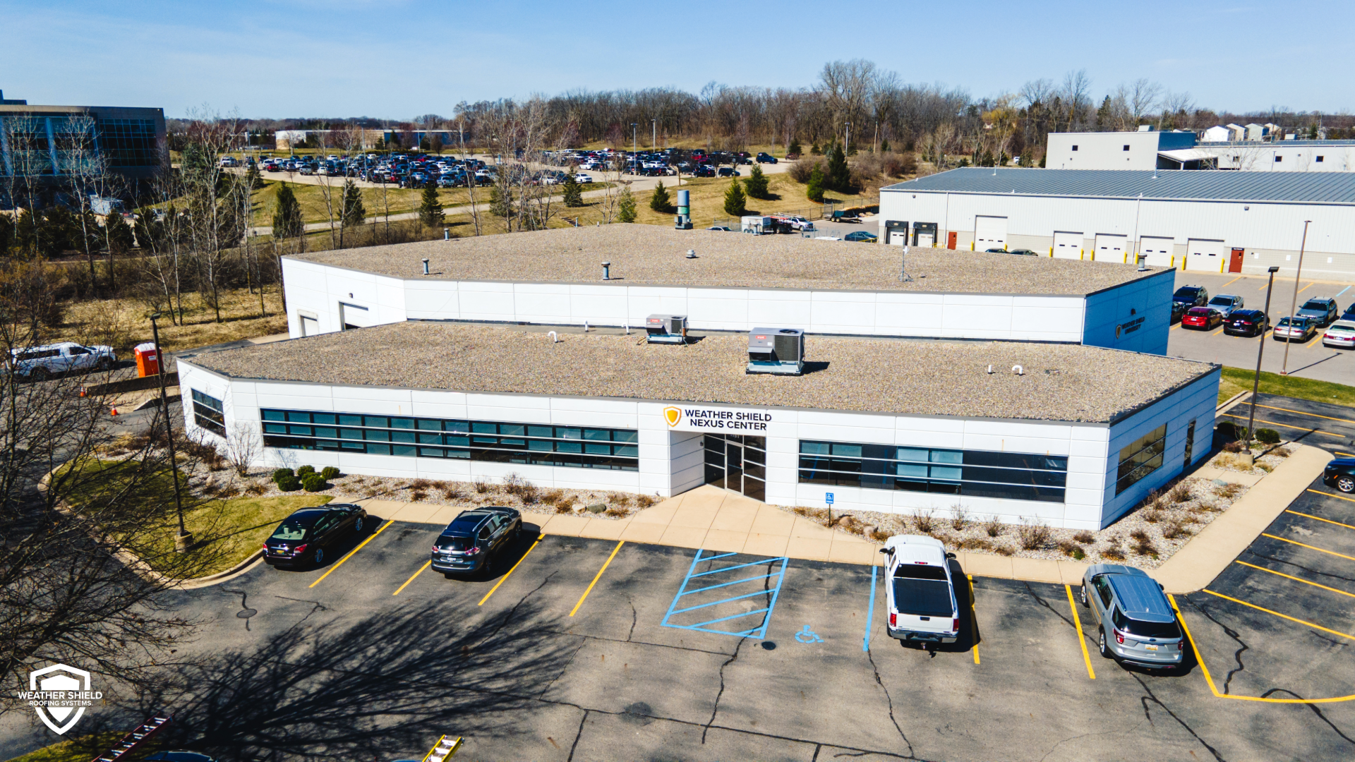 Nexus Center Weather Shield Roofing Systems unveils new Nexus Center headquarters and training Center, Weather Shield University.