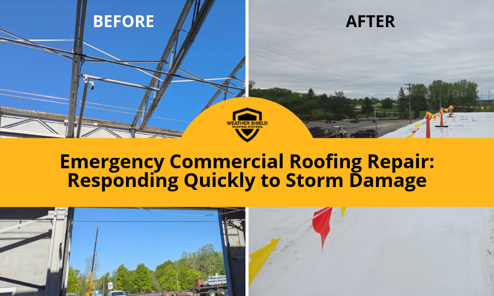 Emergency Commercial Roofing Repair: Responding Quickly to Storm Damage