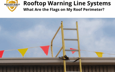 Rooftop Warning Line Systems: What Are the Flags on My Roof Perimeter?  