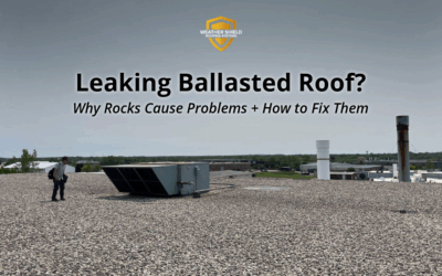Leaking Ballasted Roof? Why Rocks Cause Problems and How to Fix Them