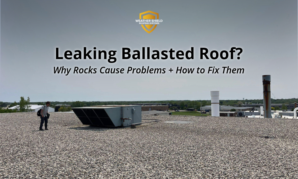Leaking Ballasted Roof? Why Rocks Cause Problems and How to Fix Them