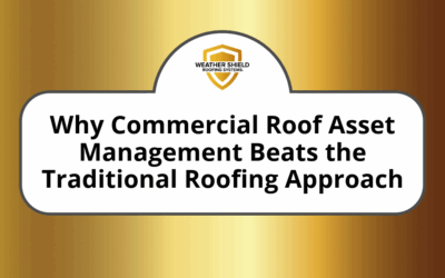 Why Commercial Roof Asset Management Beats the Traditional Roofing Approach
