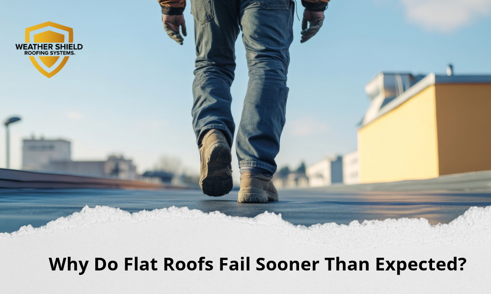 Why Do Flat Roofs Fail Sooner Than Expected? 