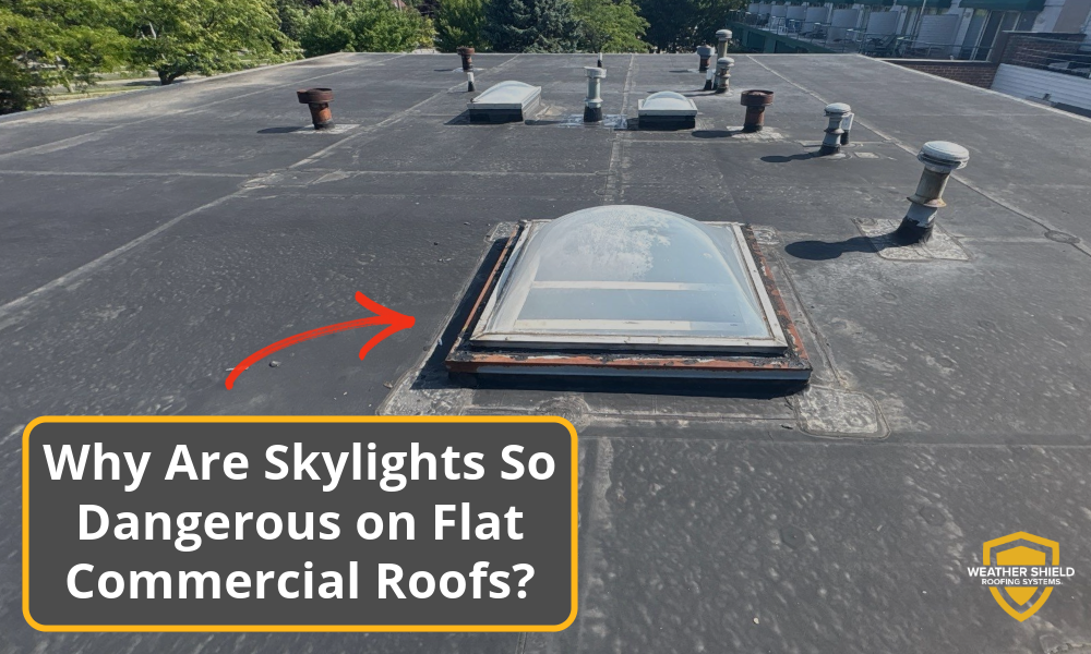 Why Are Skylights So Dangerous on Flat Commercial Roofs? 
