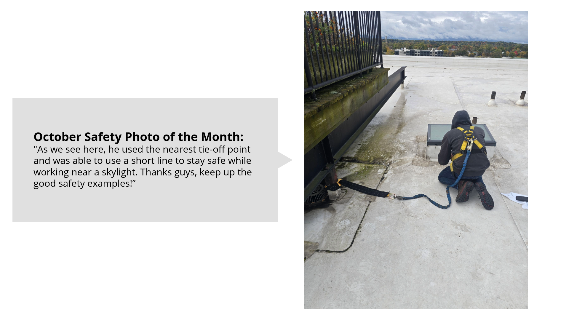 October Safety Photo of the Month