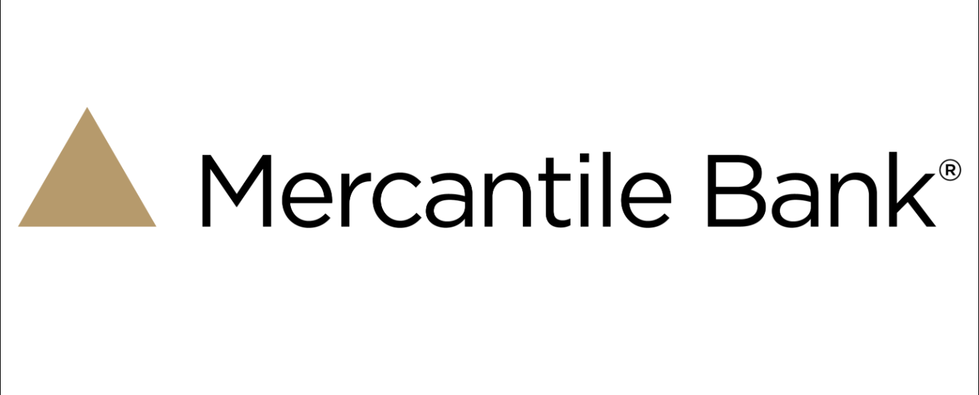 Commercial roof repair and maintenance services for Mercantile Bank in Byron Center, Michigan.
