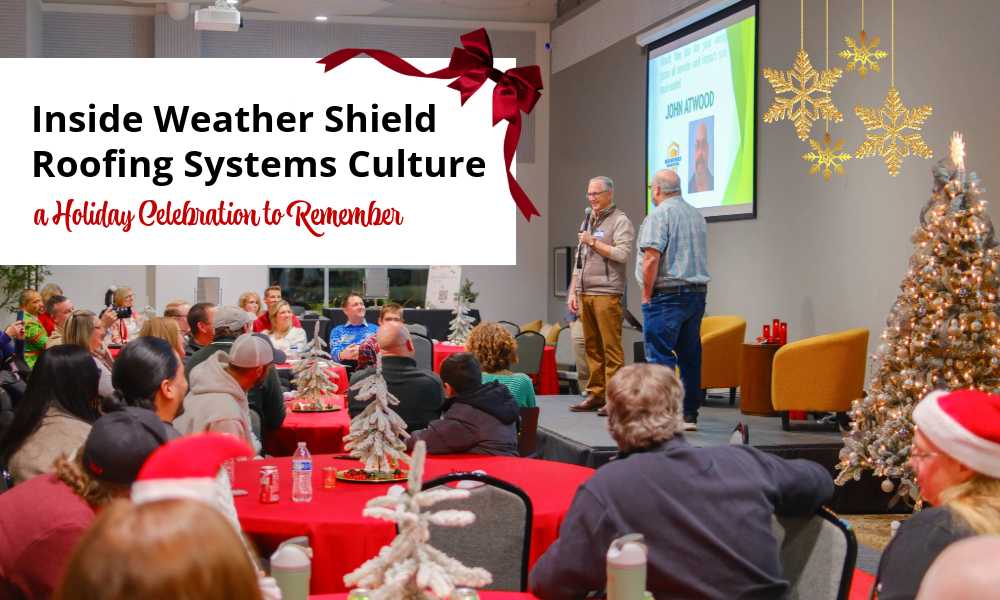 Inside Weather Shield Roofing Systems Culture: A Holiday Celebration to Remember 