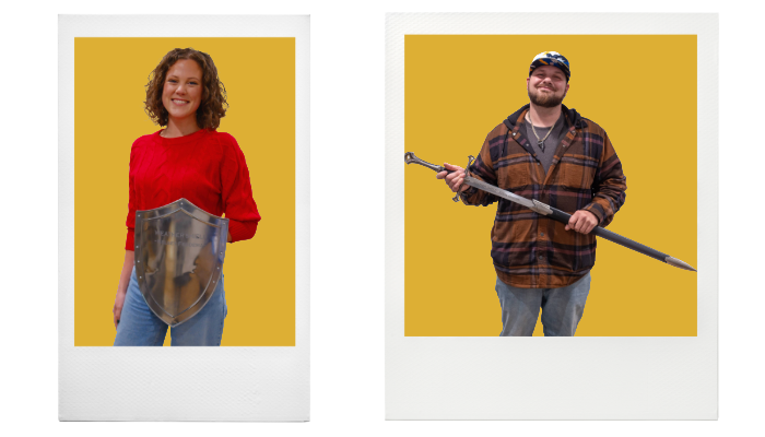 Servant’s Heart Award – Winner: Kelsey Feddema<br />
Knight’s Honor Award – Winner: Austin Drayton  