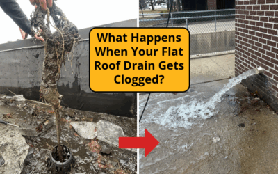 What Happens When Your Flat Roof Drain Gets Clogged?