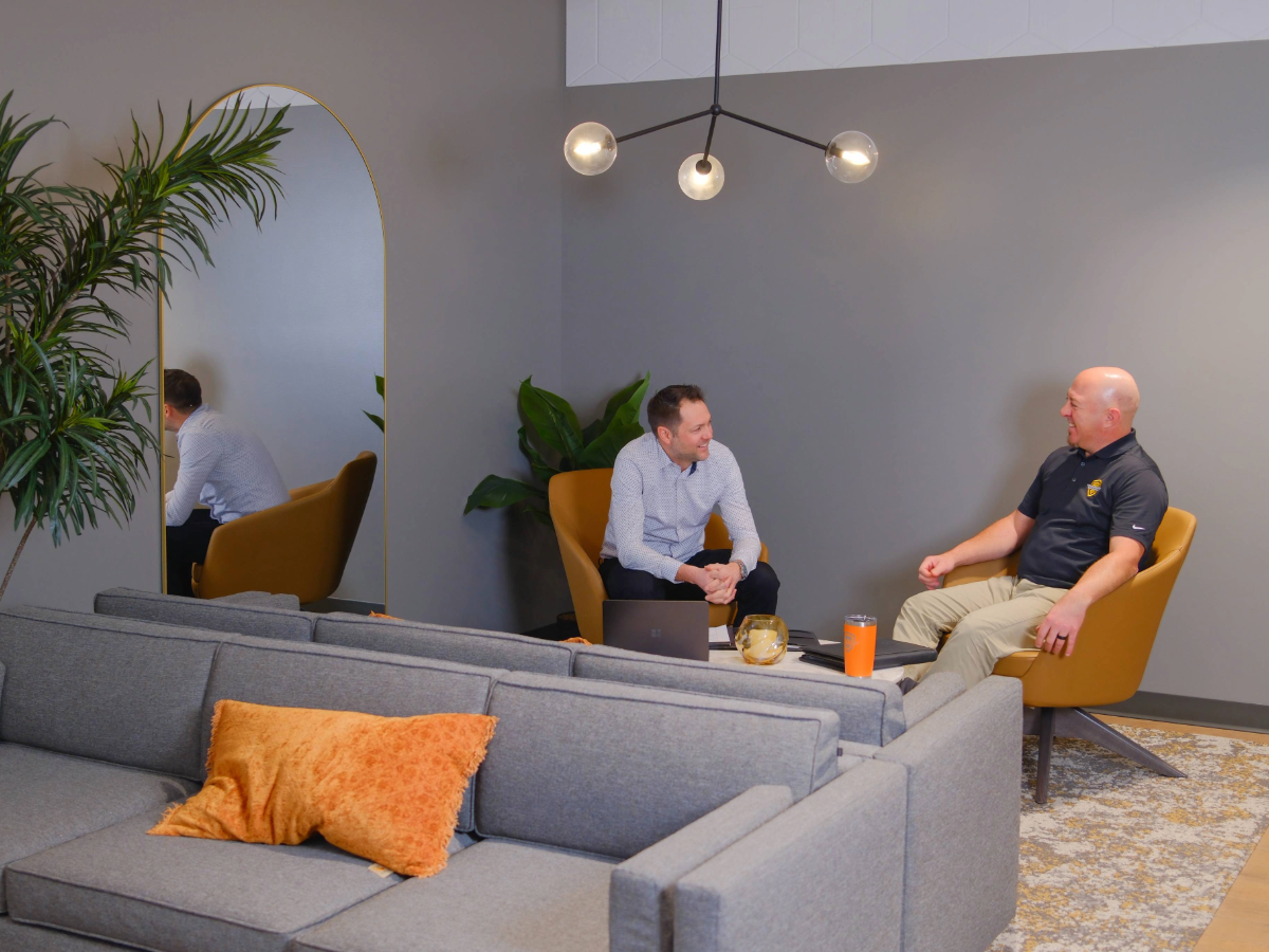 Office meeting at Weather Shield