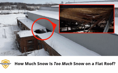 How Much Snow Is Too Much Snow on a Flat Roof?