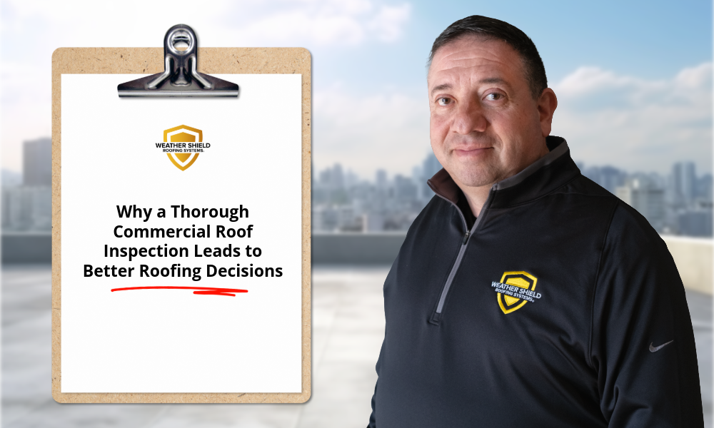Why a Thorough Commercial Roof Inspection Leads to Better Roofing Decisions