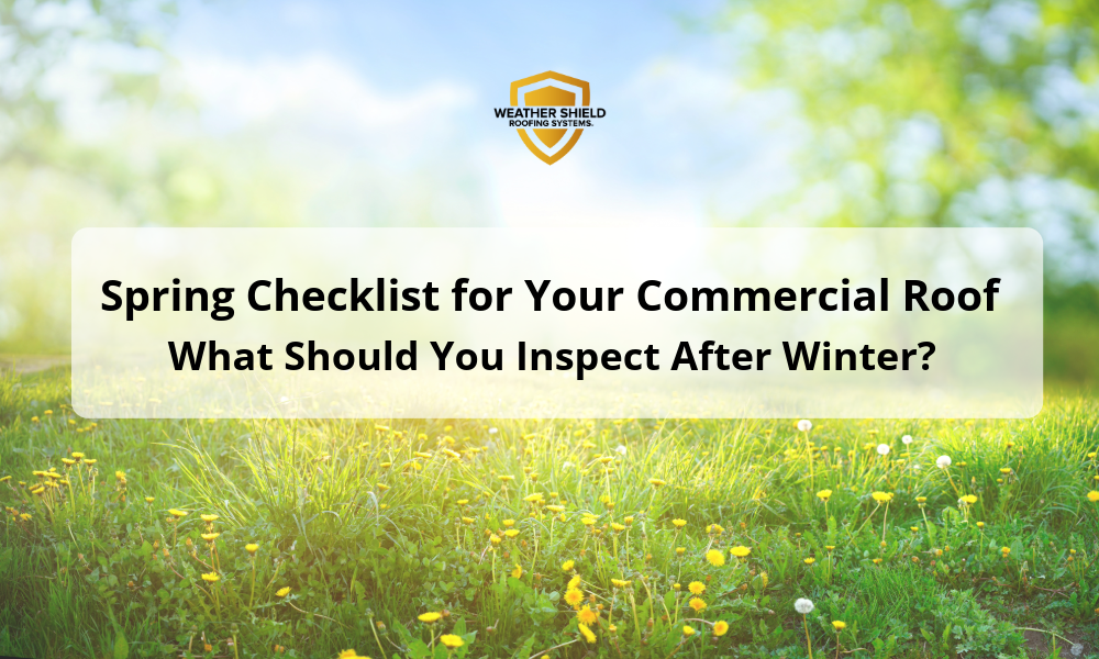 Spring Checklist for Your Commercial Roof: What Should You Inspect After Winter? 