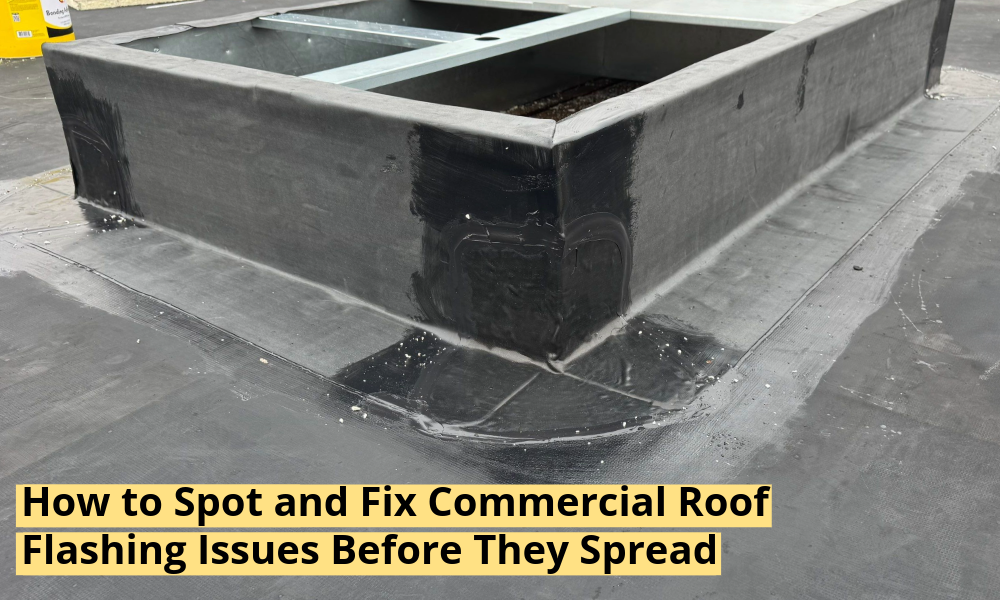 How to Spot and Fix Commercial Roof Flashing Issues Before They Spread