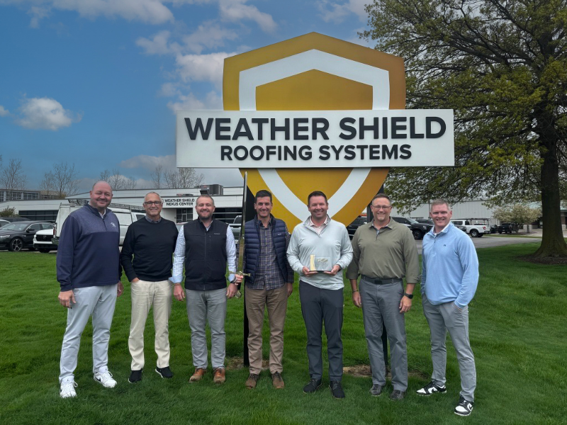 Weather Shield Roofing Systems Earns Versico Gold Medal Quality Award for Commercial Roofing Excellence
