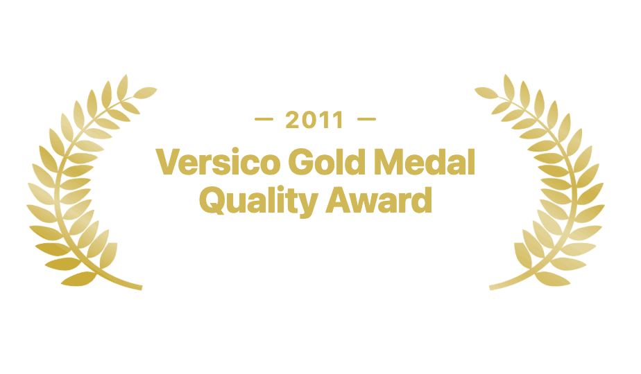 2018 Versico Gold Medal Quality Award
