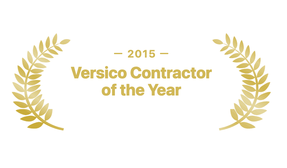 2021 Versico Gold Medal Quality Award