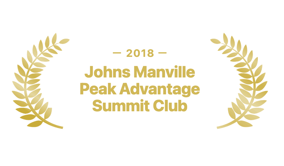 2011 John Mansville Peak Advantage Award