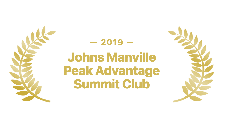 2011 John Mansville Peak Advantage Award