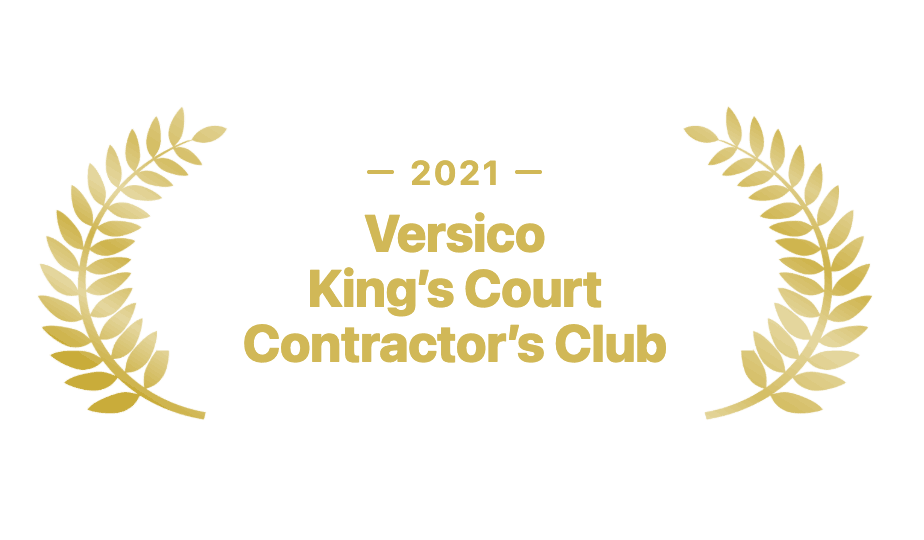 2021 Versico Gold Medal Quality Award