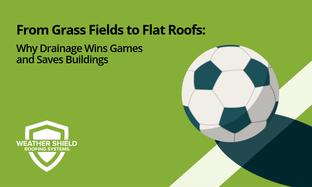 From Grass Fields to Flat Roofs: Why Drainage Wins Games and Saves Buildings 