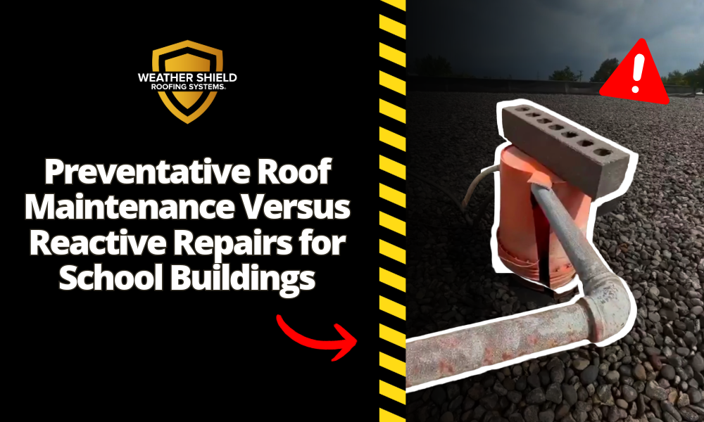 Preventative Roof Maintenance Versus Reactive Repairs for School Buildings 